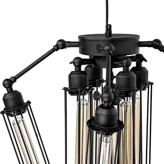 Подвесная люстра Loft IT Loft Industrial Cage Loft1136 изображение 2 Подвесная люстра Loft IT Loft Industrial Cage Loft1136 Фото № 2