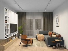 Шинопровод Denkirs Solid Base TR1002-WH/1 4