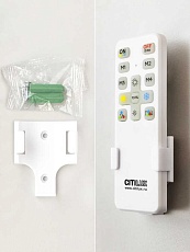Потолочный светодиодный светильник Citilux Санта CL723680G 2
