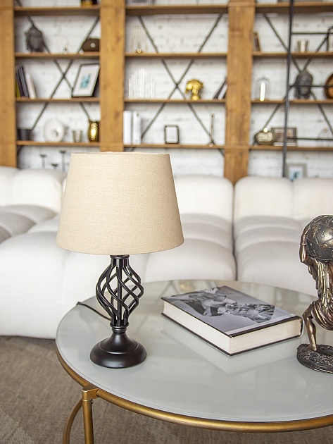 Настольная лампа Lucia Ковка черная 432 4606400510758 Фото № 7