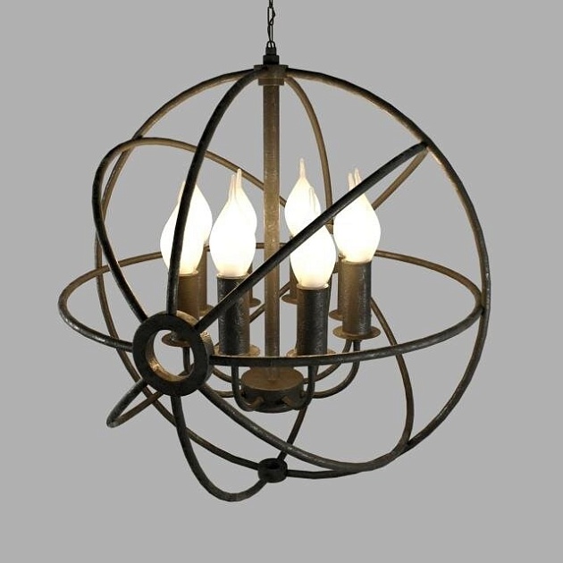 Подвесная люстра Loft IT Foucaults Orb Loft1192-6 изображение 4 Подвесная люстра Loft IT Foucaults Orb Loft1192-6 Фото № 4