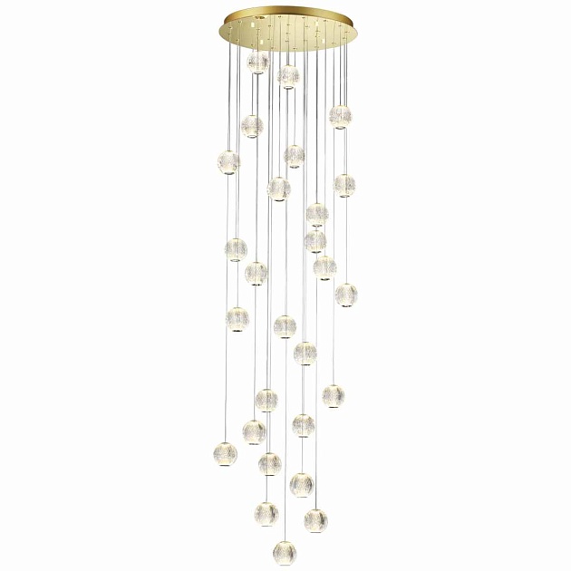 Подвесная светодиодная люстра Odeon Light Crystal 5008/120L изображение 3 Подвесная светодиодная люстра Odeon Light Crystal 5008/120L Фото № 3