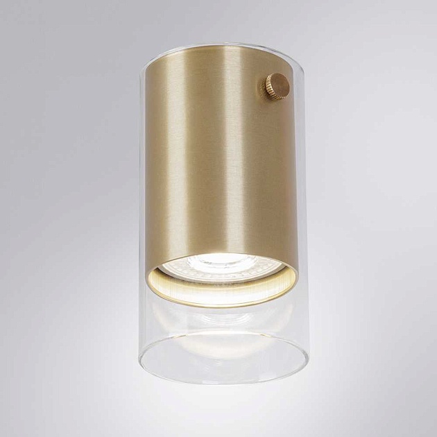 Точечный накладной светильник Arte Lamp LAZIO A5365PL-1SG изображение 1 Точечный накладной светильник Arte Lamp LAZIO A5365PL-1SG Фото № 1