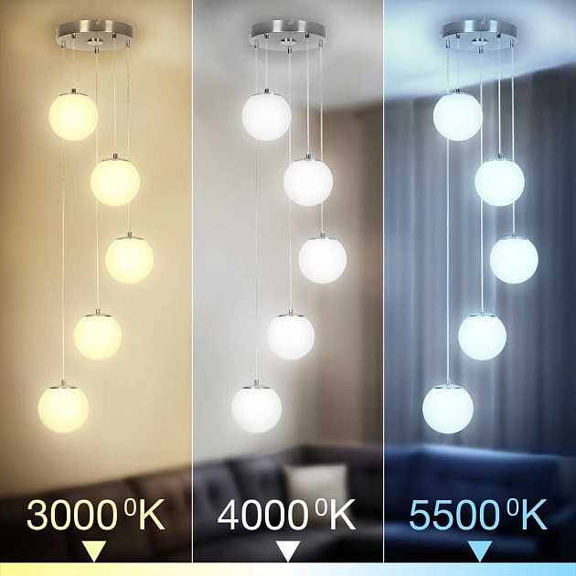 Подвесная светодиодная люстра Citilux Адам Смарт CL228A051 Фото № 3