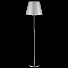 Торшер Crystal Lux Nicolas PT1 Nickel/White 2