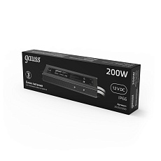 Блок питания Gauss 12V 200W IP66 20A 202023200 2
