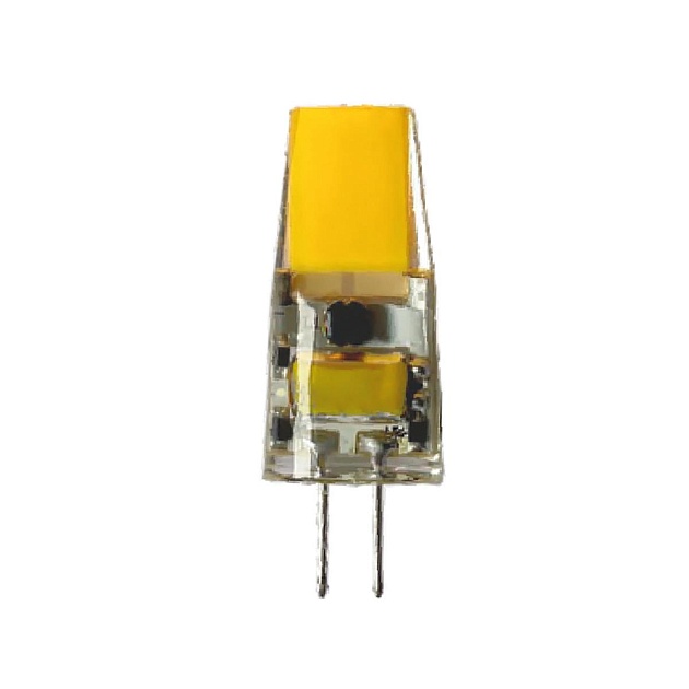 Лампа cветодиодная Gauss G4 3W 3000K прозрачная 18713 Фото № 1