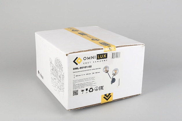Бра Omnilux Crotone OML-95101-02 изображение 7 Бра Omnilux Crotone OML-95101-02 Фото № 7