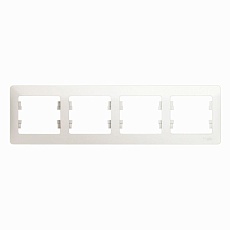 Рамка 4-постовая Systeme Electric Glossa перламутр GSL000604