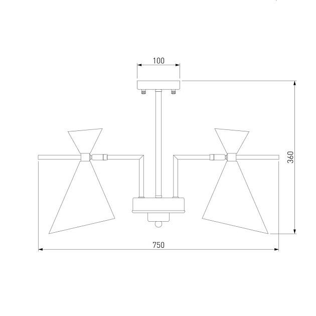 Потолочная люстра Eurosvet Apart 70114/5 белый Smart изображение 2 Потолочная люстра Eurosvet Apart 70114/5 белый Smart Фото № 2