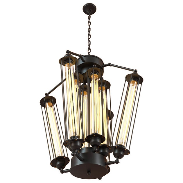 Подвесная люстра Loft IT Loft Industrial Cage Loft1136 изображение 5 Подвесная люстра Loft IT Loft Industrial Cage Loft1136 Фото № 5