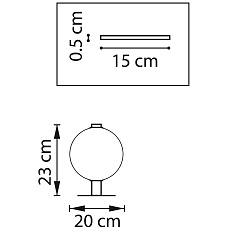 Настольная светодиодная лампа Lightstar Colore 805906 5
