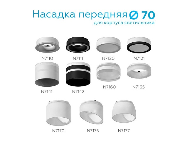 Насадка передняя Ambrella light DIY Spot N7120 изображение 7 Насадка передняя Ambrella light DIY Spot N7120 Фото № 7
