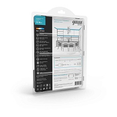 Светодиодная лента Gauss 10W/m 60LED/m 5050SMD нейтральный белый 5M BT043 4