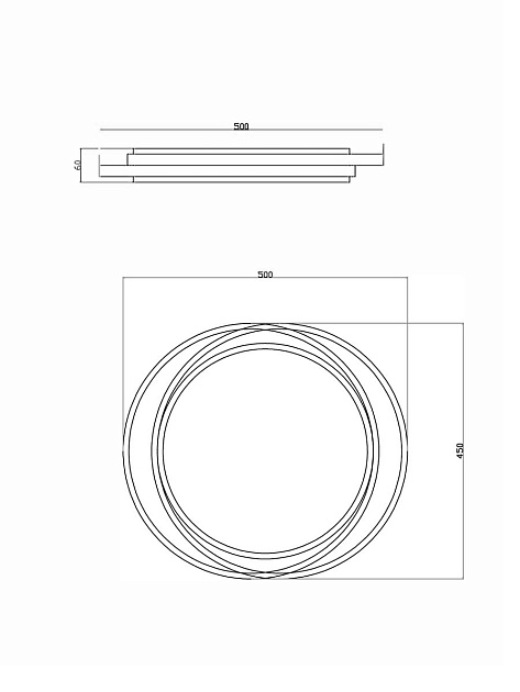 Потолочный светодиодный светильник Freya Lisoa FR10031CL-L98B Фото № 2