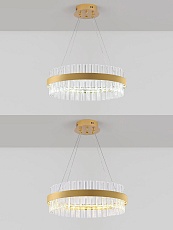 Подвесной светодиодный светильник Natali Kovaltseva Smart Нимбы Innovation Style 83010 4