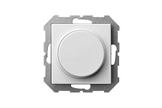 Диммер поворотно-нажимной Liregus Epsilon белый 28-013 3